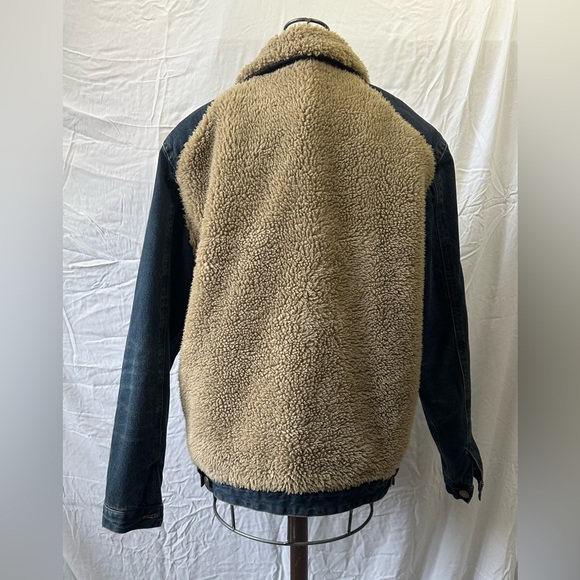 Denim and Sherpa Jacket / Zara Man - Picture 2 of 8